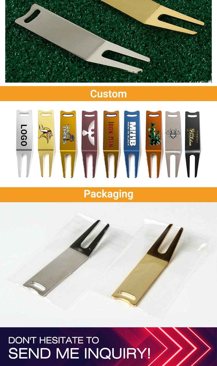 Golf Accessories Blank Golf Divot Repair Tool Could Be Laser or Print