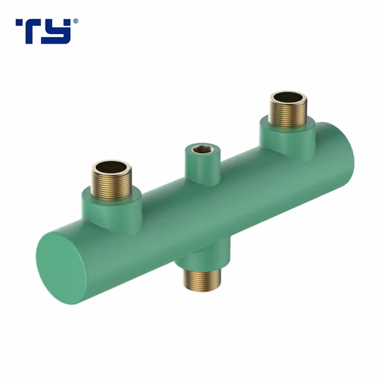 PPR Fitings Plastic for Hot Water Double Female Elbow Tee